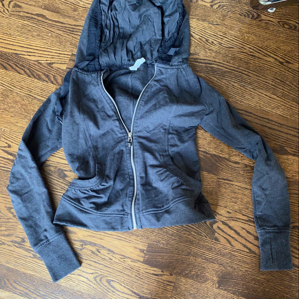 Lululemon medium heavy zip front jacket